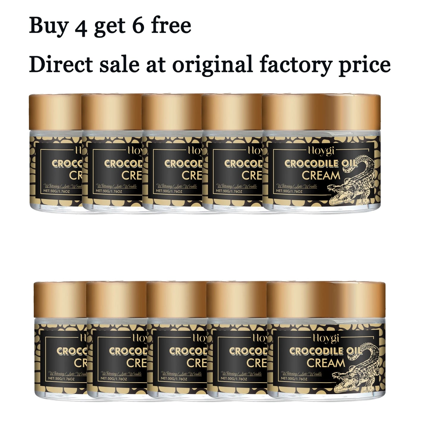 Hoygi Crocodile Oil Face Cream Moisturizing And Firming