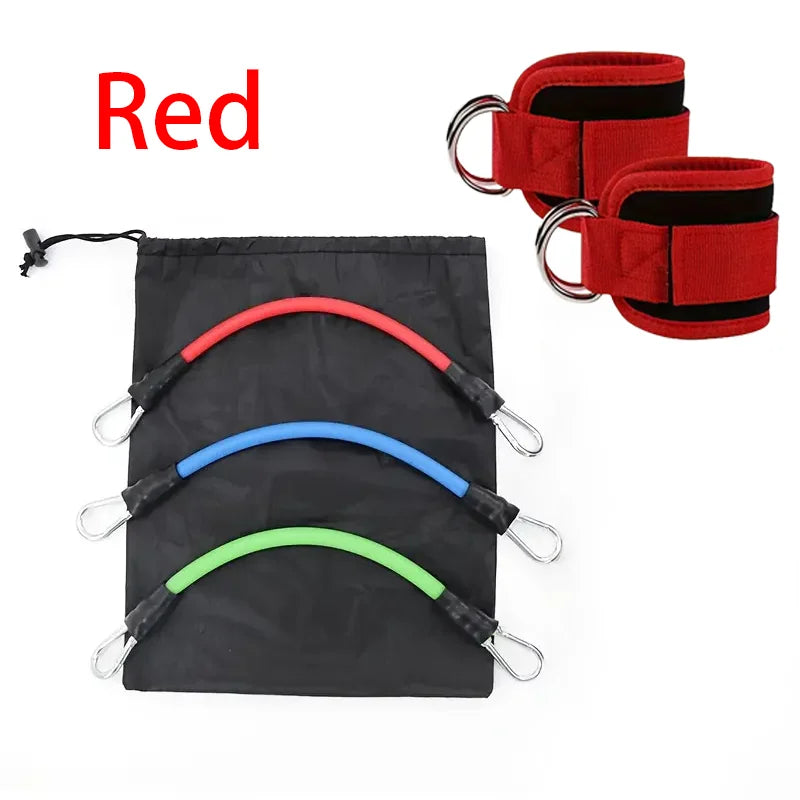 Ankle Resistance Bands Set With Adjustable Straps For Strength Training