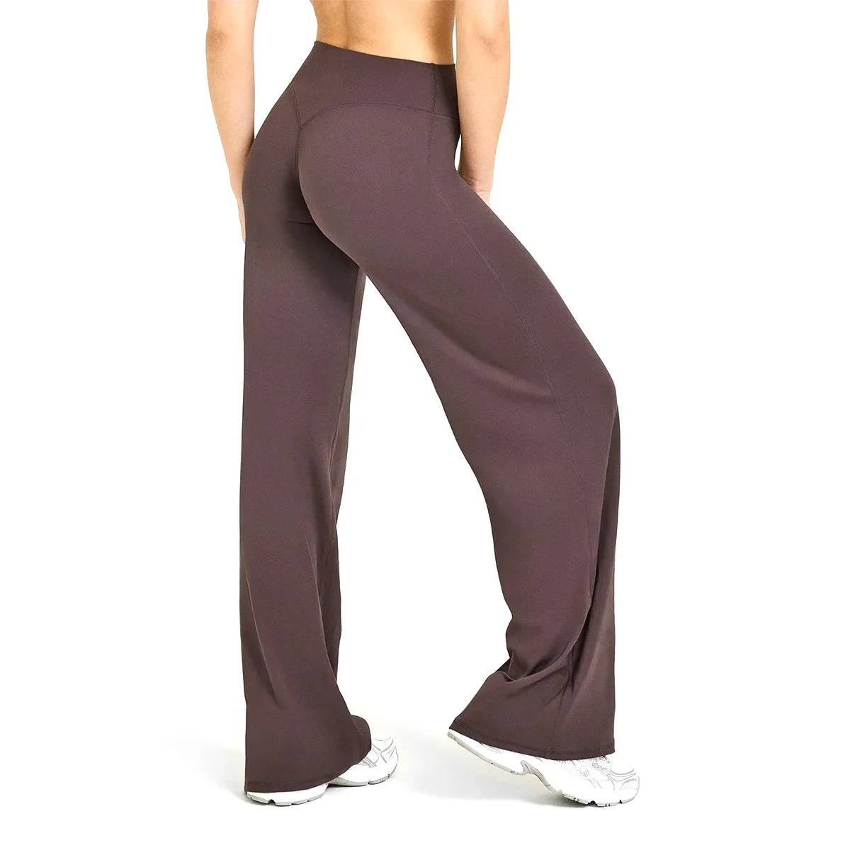 STOUREG Womens Straight Leg Yoga Pants Ultra Soft Butter Fabric Mid Waist