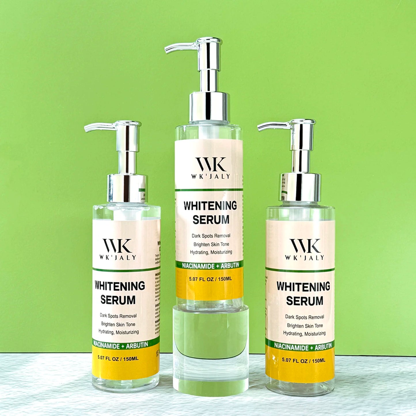 WK’JALY Whitening Serum For Dark Spots Niacinamide Arbutin Freckles