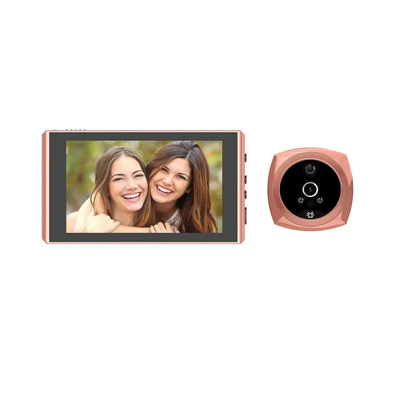 4.3" Inch Door Viewer Video Peephole Camera Motion Detection Monitor Digital Ring Doorbell Video-Eye Safety Recording