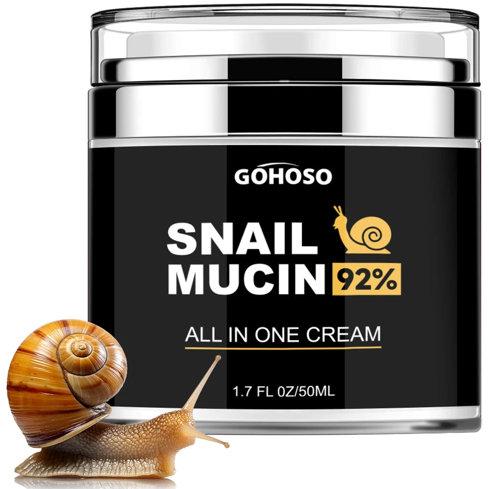 ENVISHA Snail Mucus Facial Cream Anti Aging Moisturizer