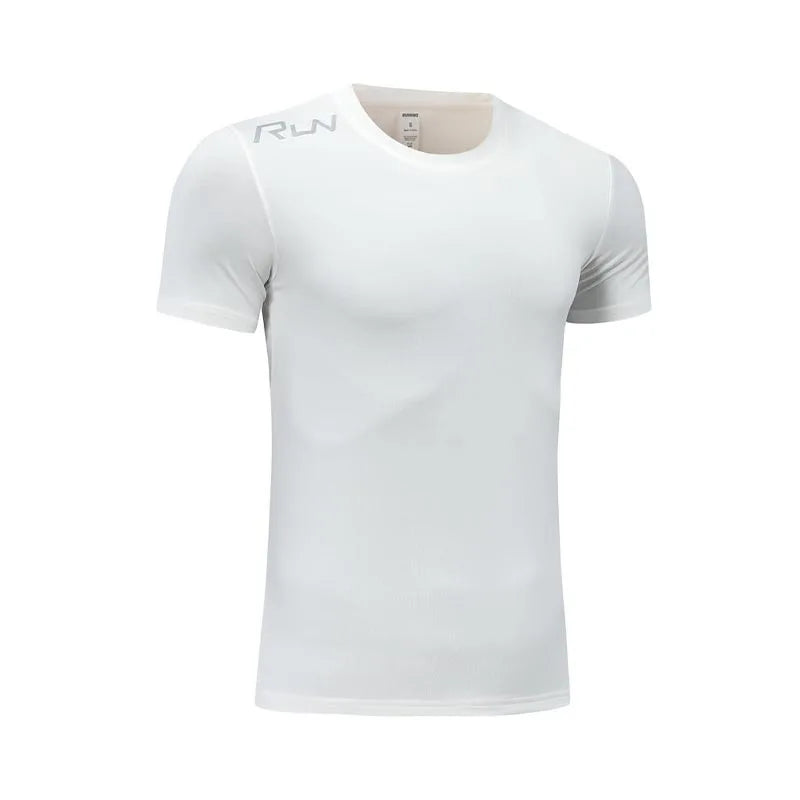 NONECN Quick Dry Fitness T Shirt For Men Gym Running