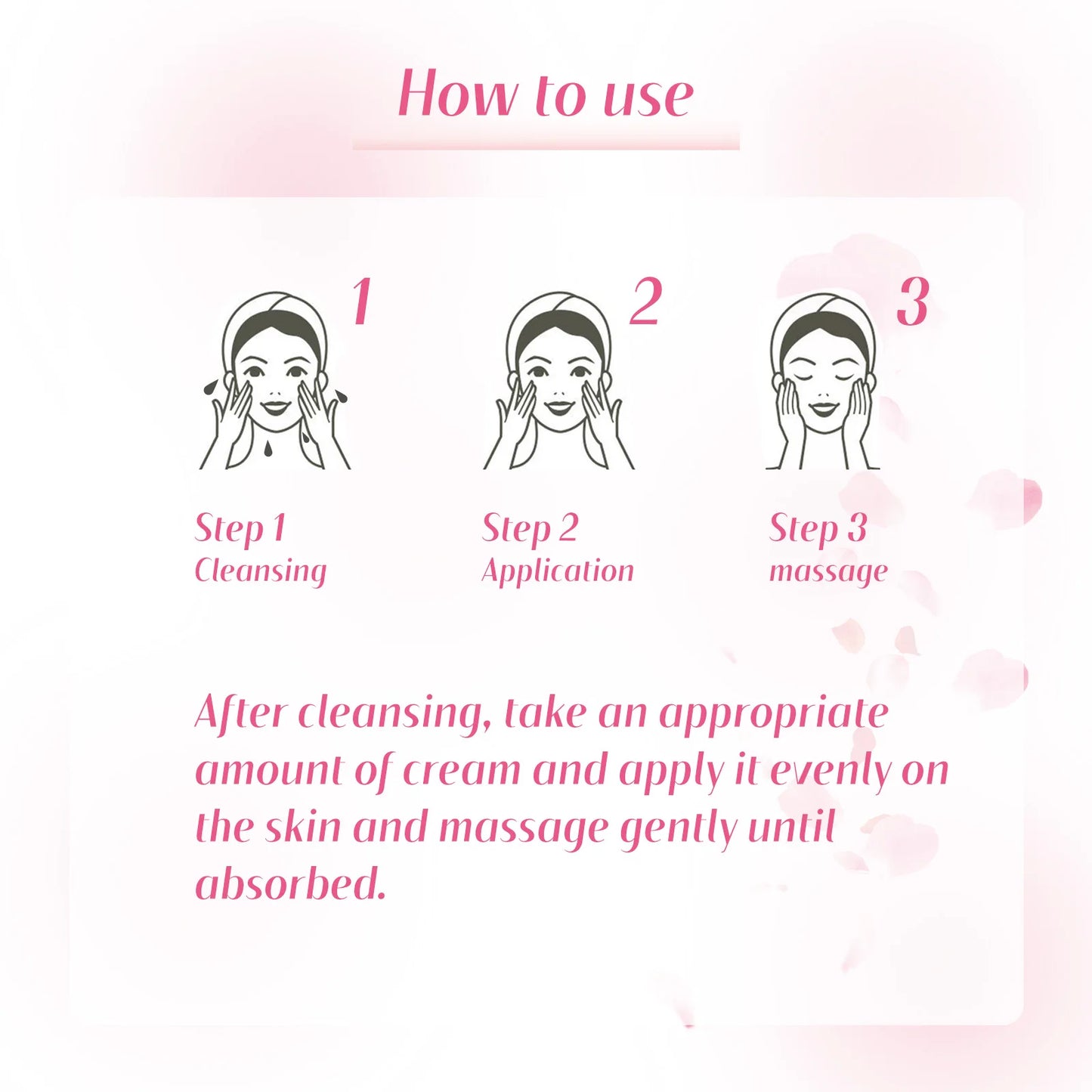 Hoygi Rose Face Cream Deep Moisturizing For Elasticity And Glow