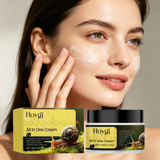 Hoygi Snail Essence Face Cream For Moisturizing And Repairing