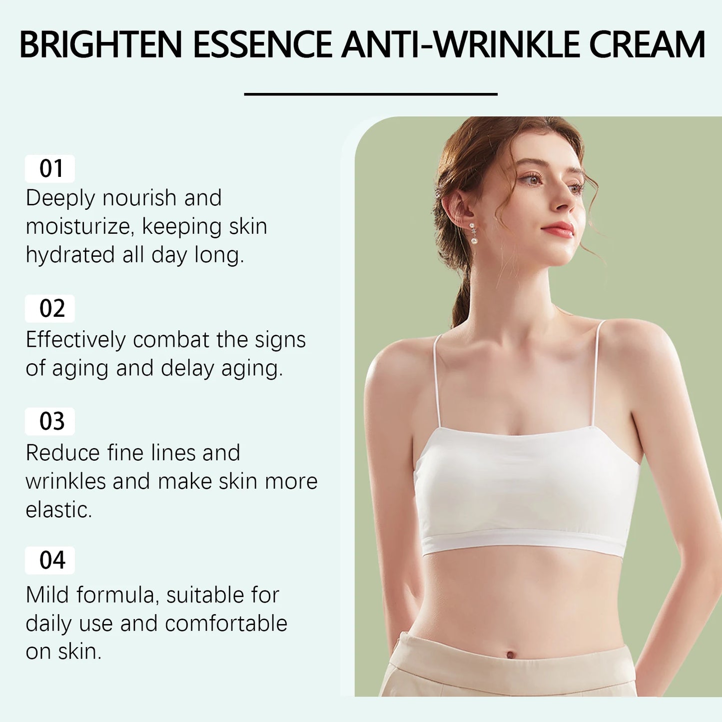 Hoygi Deep Moisturizing Face Cream For Firming Neck Lifting Brightening