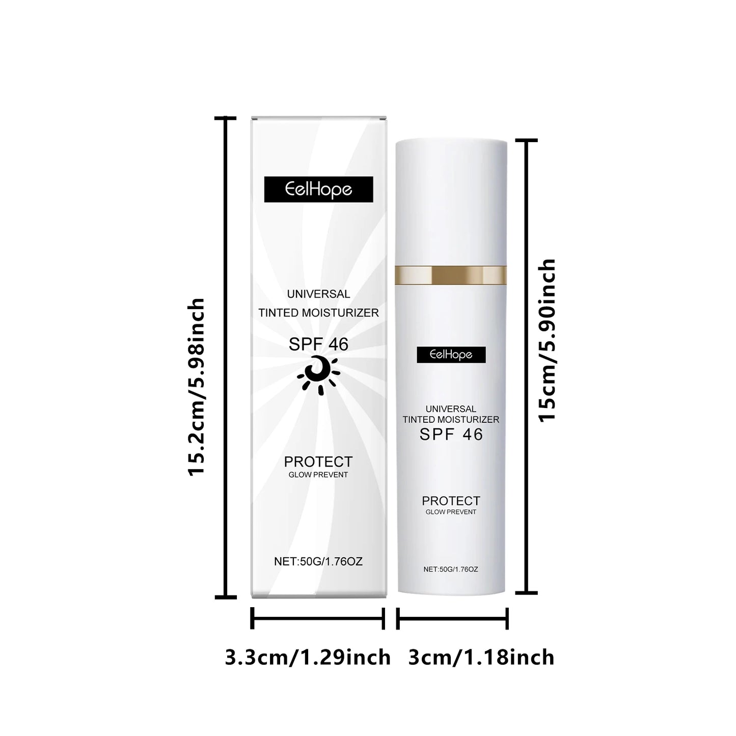 Natural Moisturizing Sunscreen Cream for Body UV Protection
