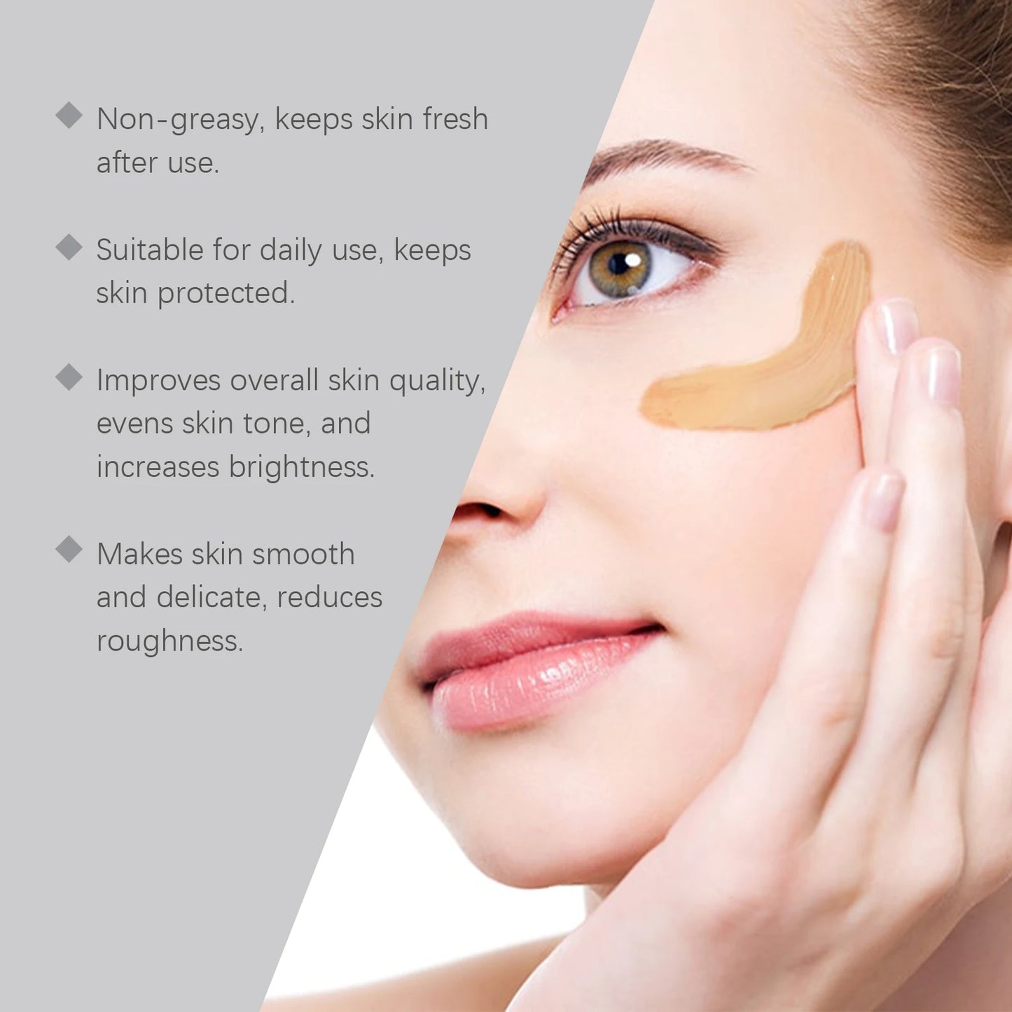 Natural Moisturizing Sunscreen Cream for Body UV Protection