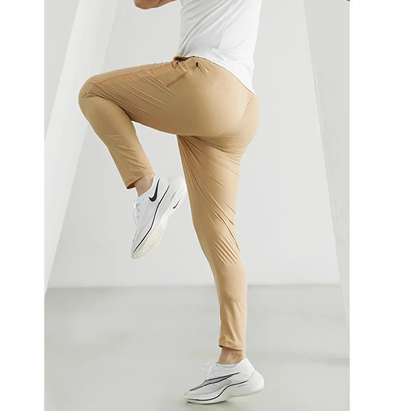 Men's Running Pants Quick Dry Tracksuit Trousers Gym Fitness