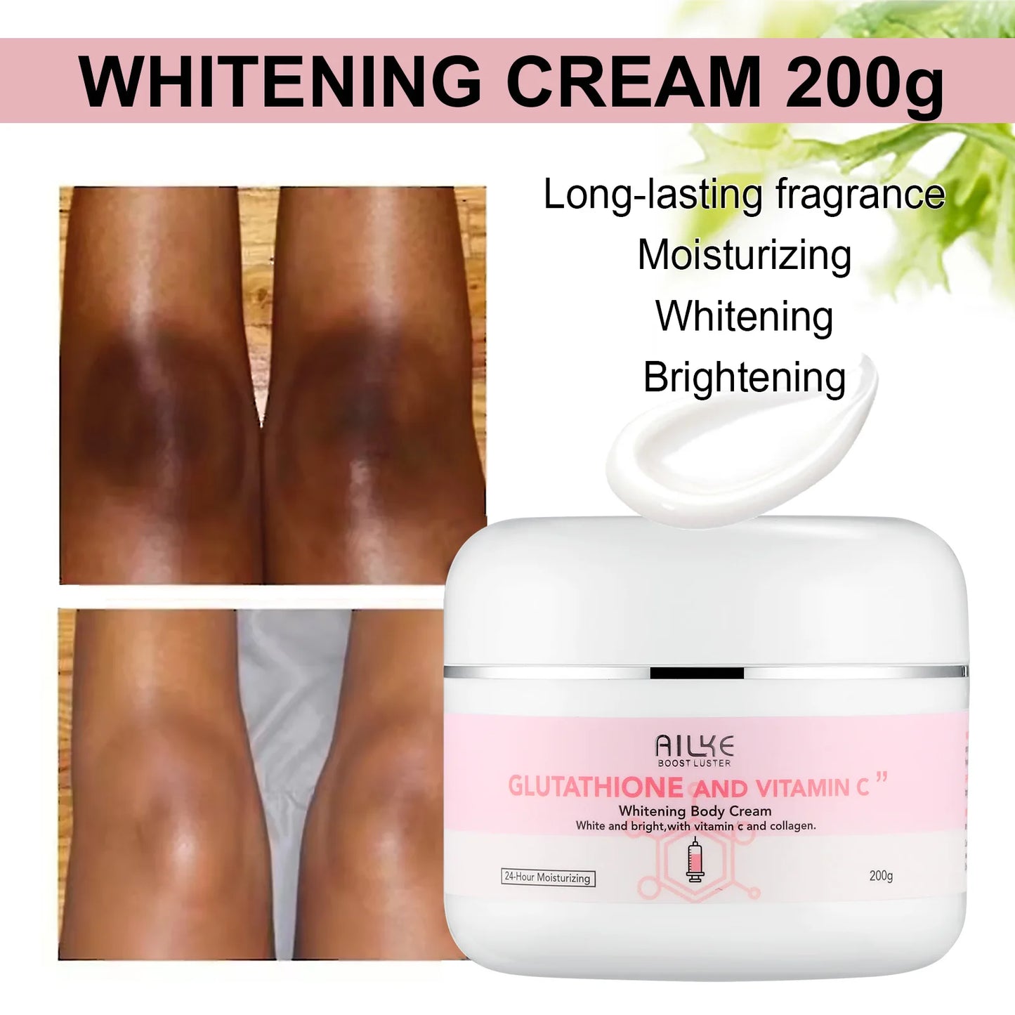 AILKE Whitening Vitamin C Glutathione Facial Lotion For Brightening
