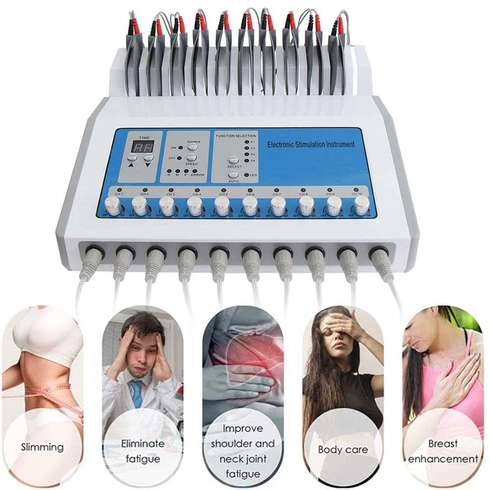 AOKO Russian Waves Microcurrent EMS Muscle Stimulator Body Massager