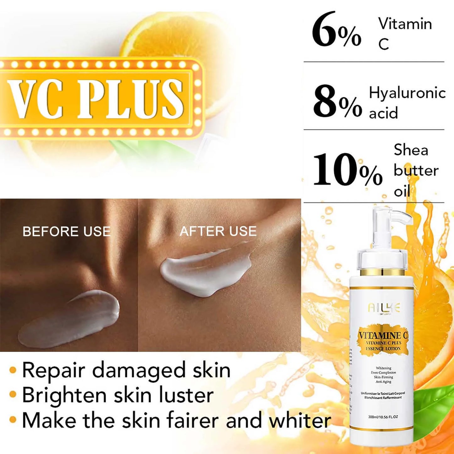 KYLIEFIT Vitamin C Whitening Serum For Dark Spot Brightening