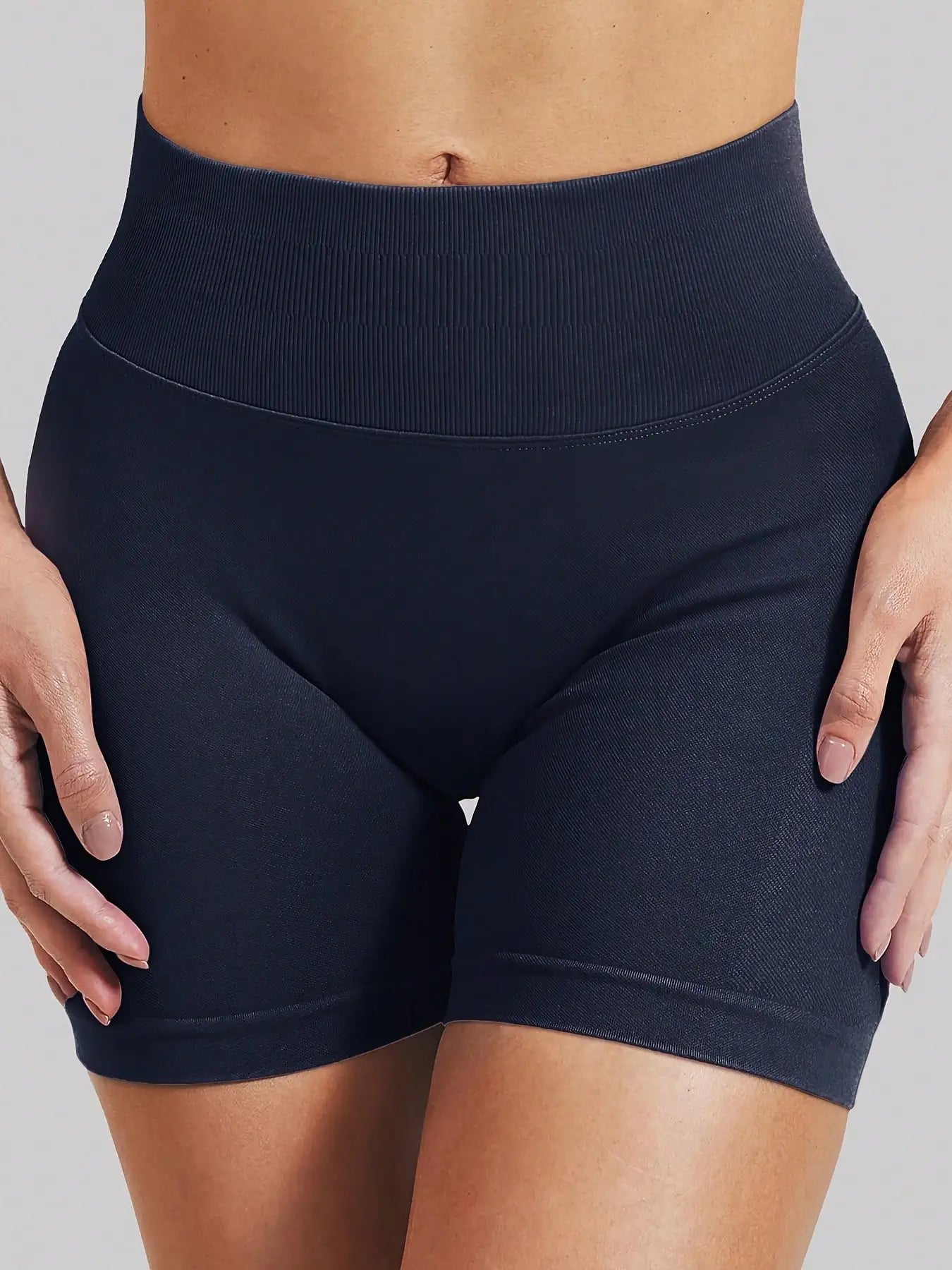 Y2K Style Nylon Shorts With Stretch Fabric For Curves