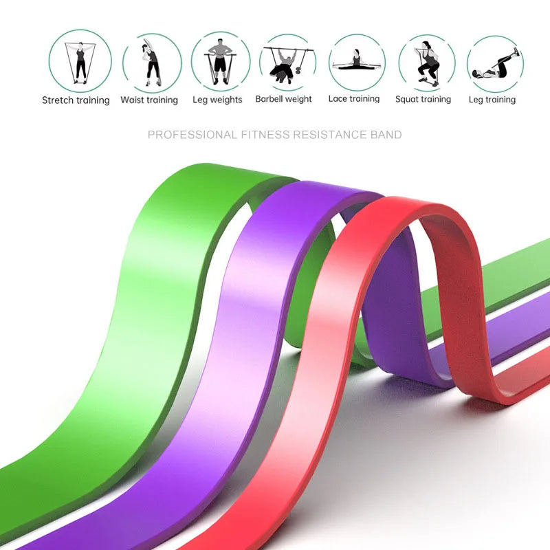 Pull Up Assistance Bands 4 Level Resistance Fitness Training