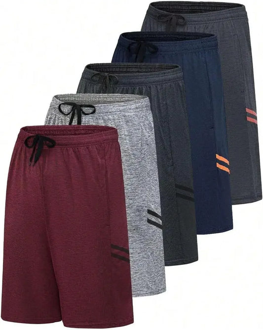 Men's Dry Fit Shorts For Gym Workouts With Pockets