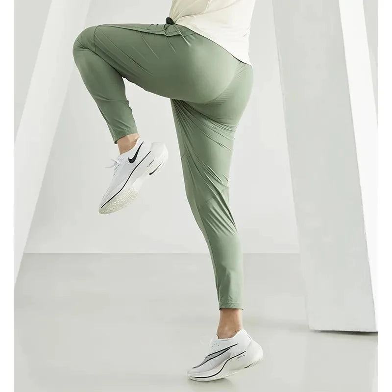 Men's Running Pants Quick Dry Tracksuit Trousers Gym Fitness