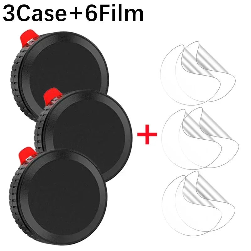 1-3Pack Waterproof Case with Adhesive Sticker For Apple AirTag Case Cover for Bike Wallet Drone Camera Car Air tag Holder