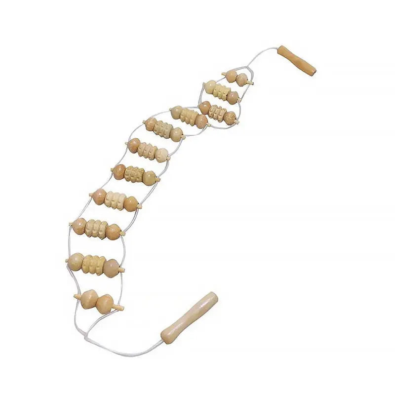 Wooden Massage Tool Set Pain Relief Gua Sha Back Massager