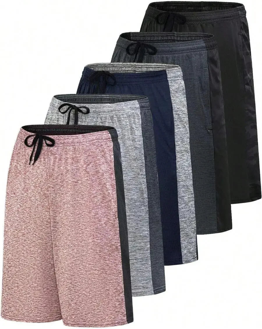 Men's Dry Fit Shorts For Gym Workouts With Pockets