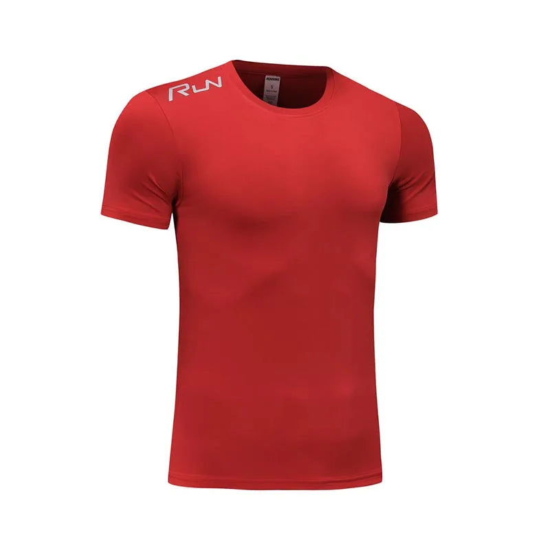 NONECN Quick Dry Fitness T Shirt For Men Gym Running