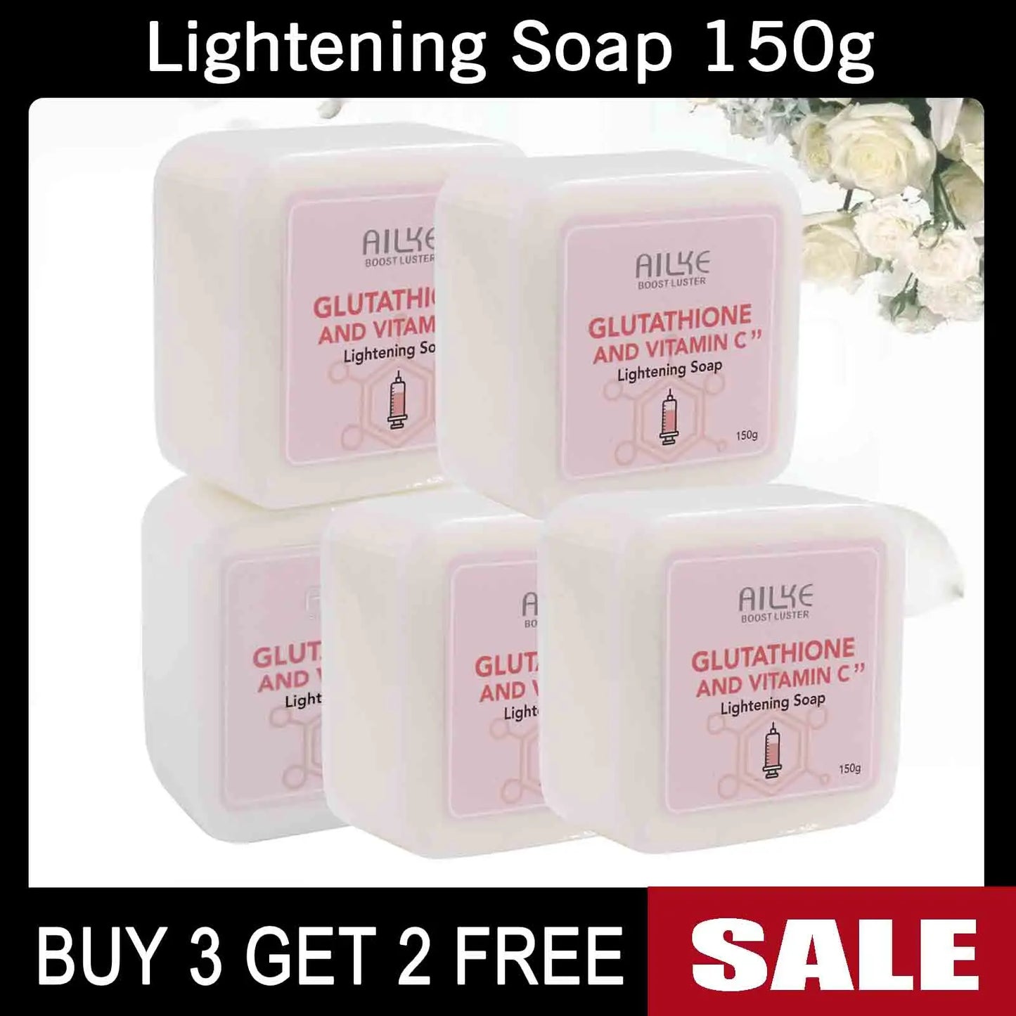 AILKE Whitening Vitamin C Glutathione Facial Lotion For Brightening