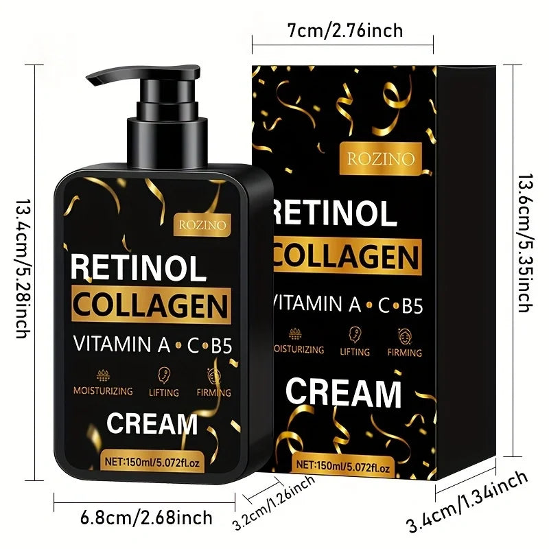 Retinol Collagen Face Cream With Vitamin C B5