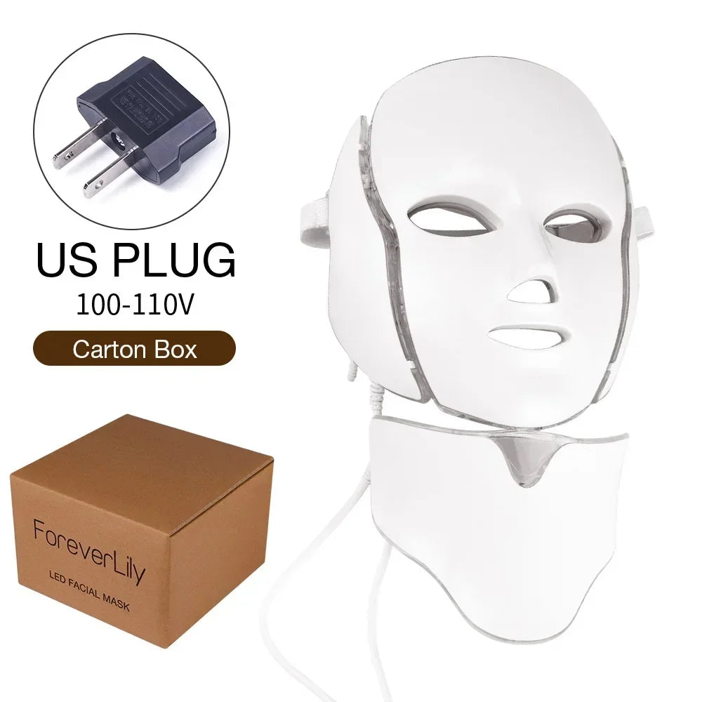 Iebilif LED Face Mask for Anti-Aging Skin Rejuvenation
