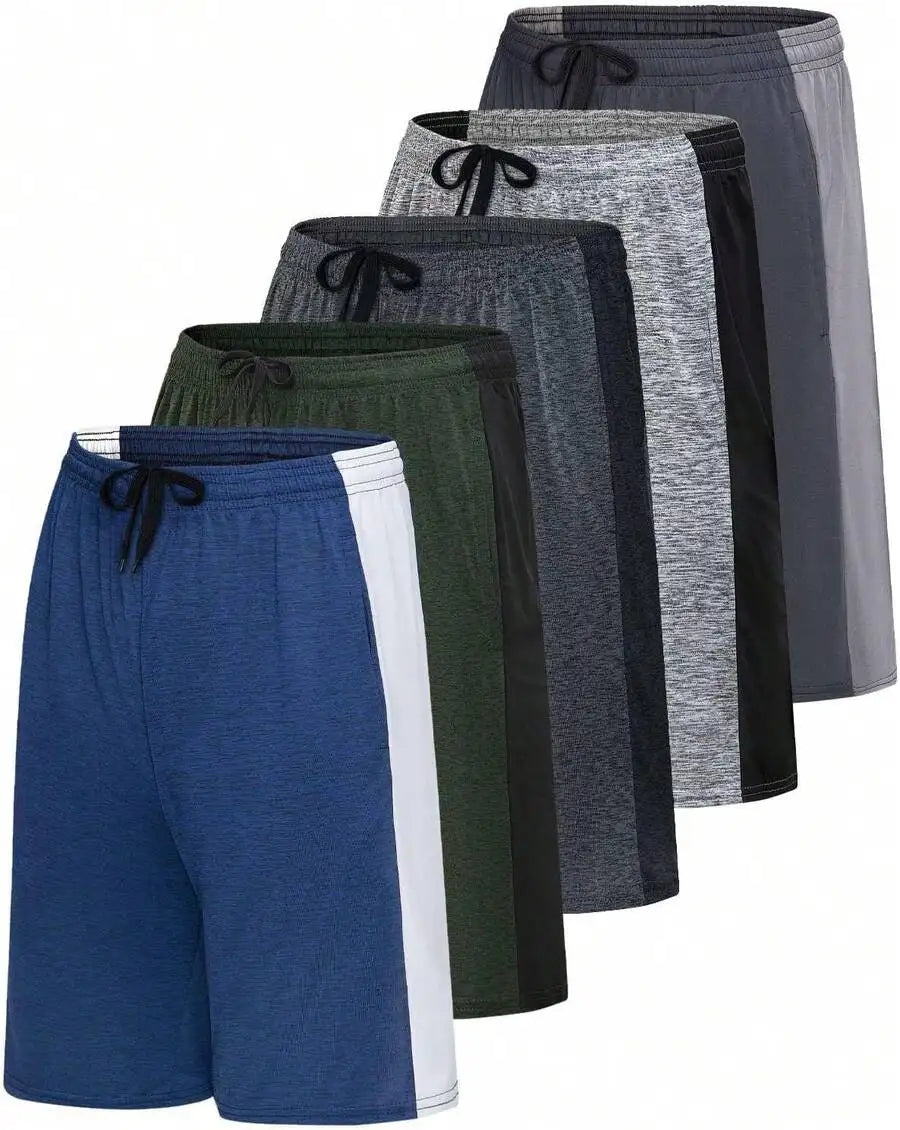 Men's Dry Fit Shorts For Gym Workouts With Pockets
