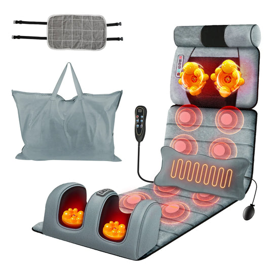 Full Body Massage Mat With Infrared Heating And Vibration