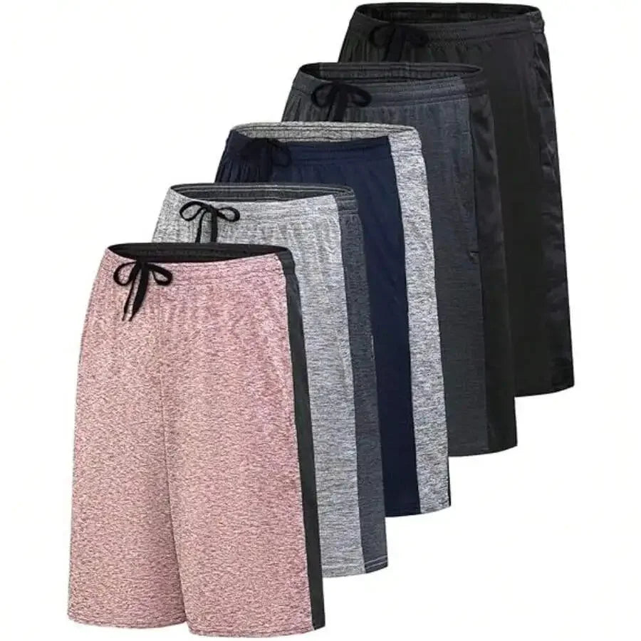 Men's Dry Fit Shorts For Gym Workouts With Pockets