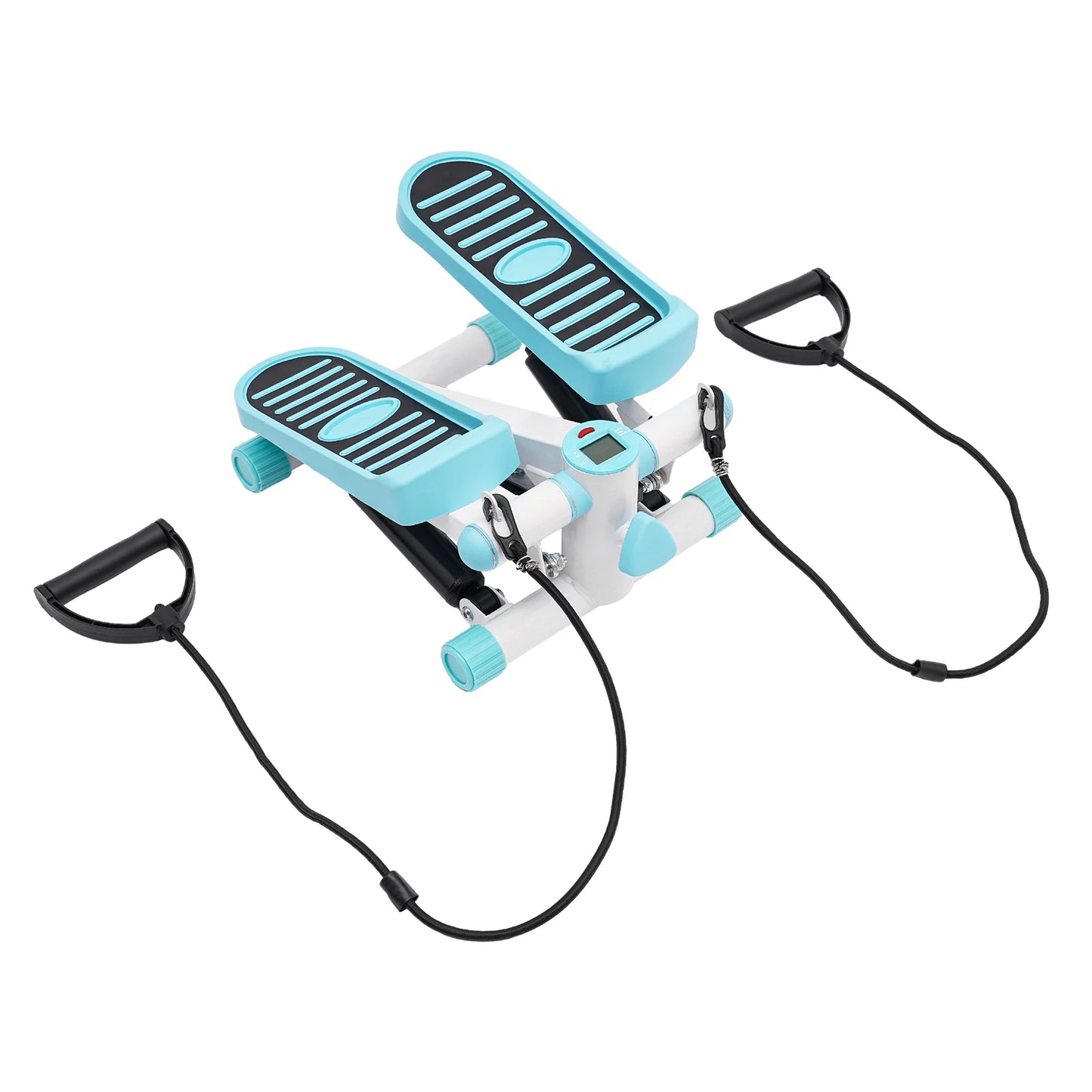 Fitness Twist Stepper With LED Screen And Resistance Bands