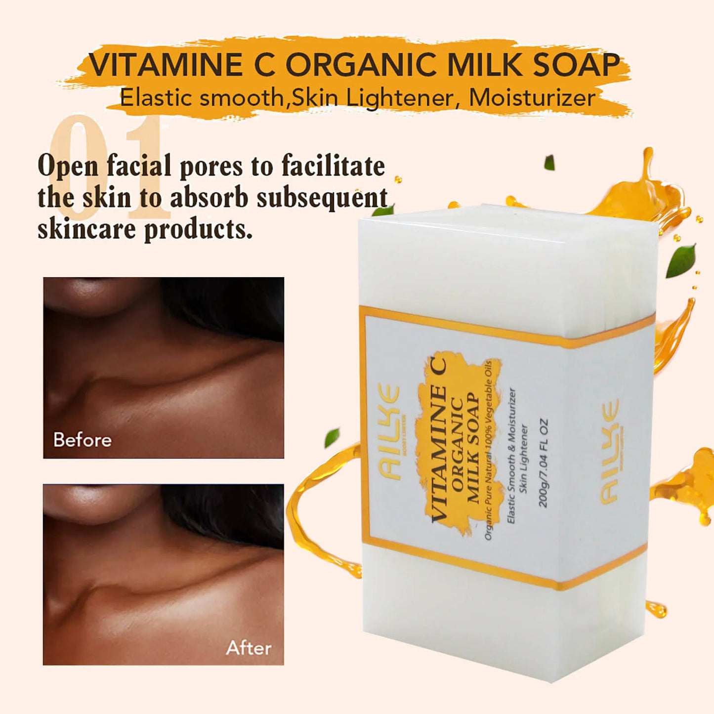 KYLIEFIT Vitamin C Whitening Serum For Dark Spot Brightening