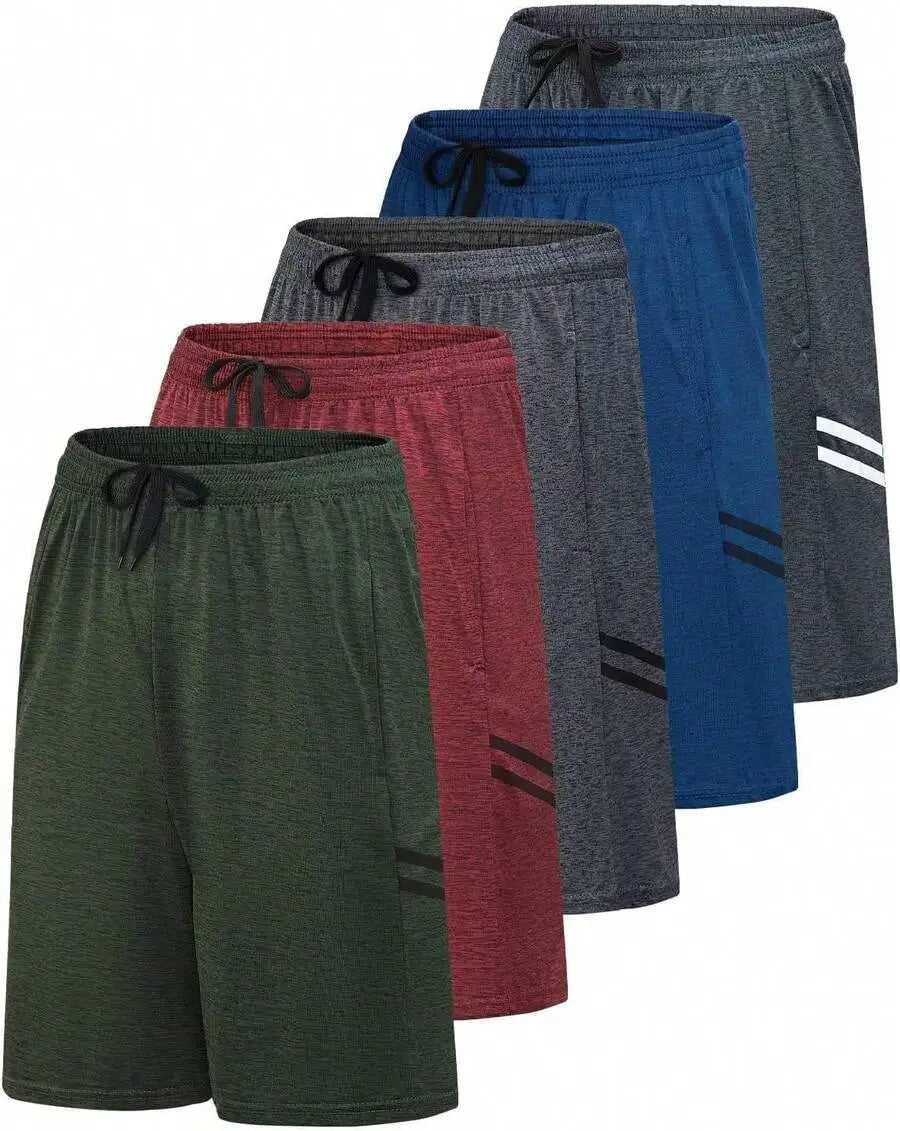 Men's Dry Fit Shorts For Gym Workouts With Pockets