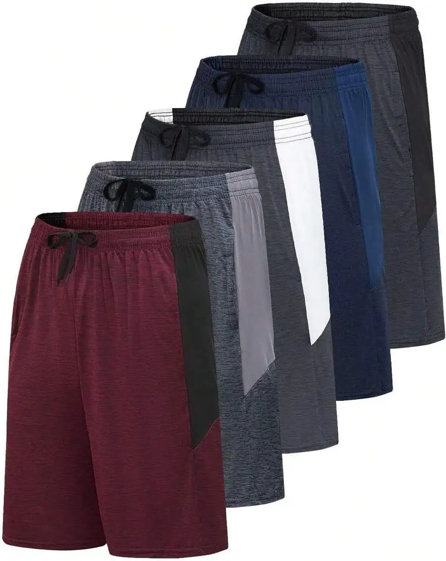 Men's Dry Fit Shorts For Gym Workouts With Pockets