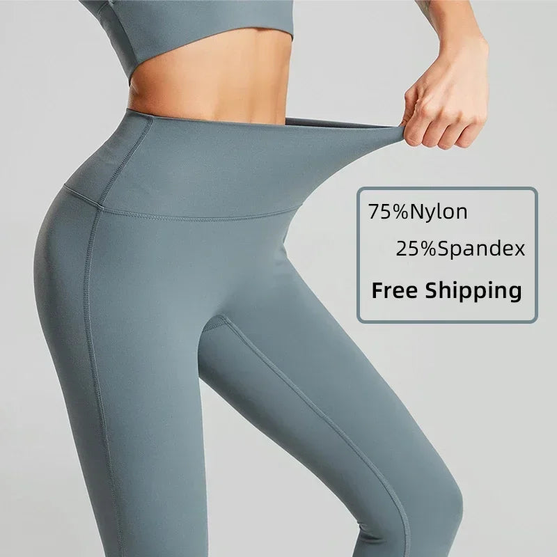 COZOK Womens Full Length Fitness Leggings Nylon Elastane Yoga Pants