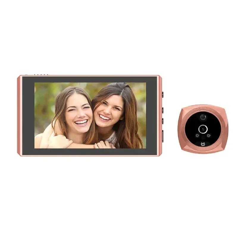 Door Viewer Video Peephole Camera With Motion Detection