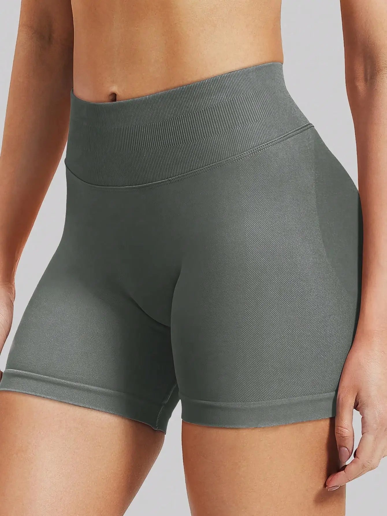 Y2K Style Nylon Shorts With Stretch Fabric For Curves