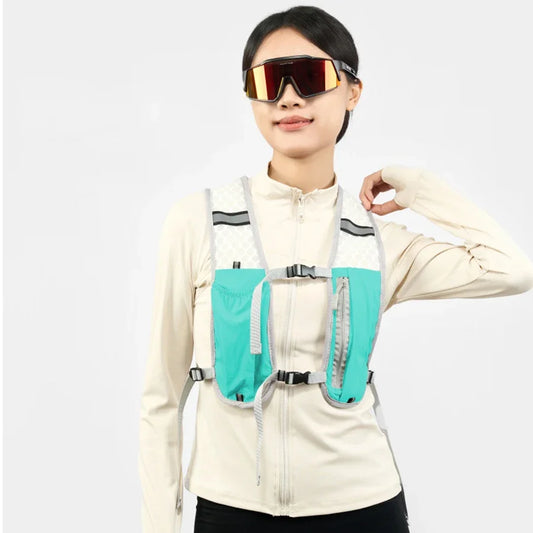 Lightweight Hydration Vest For Biking And Running With Phone Pocket
