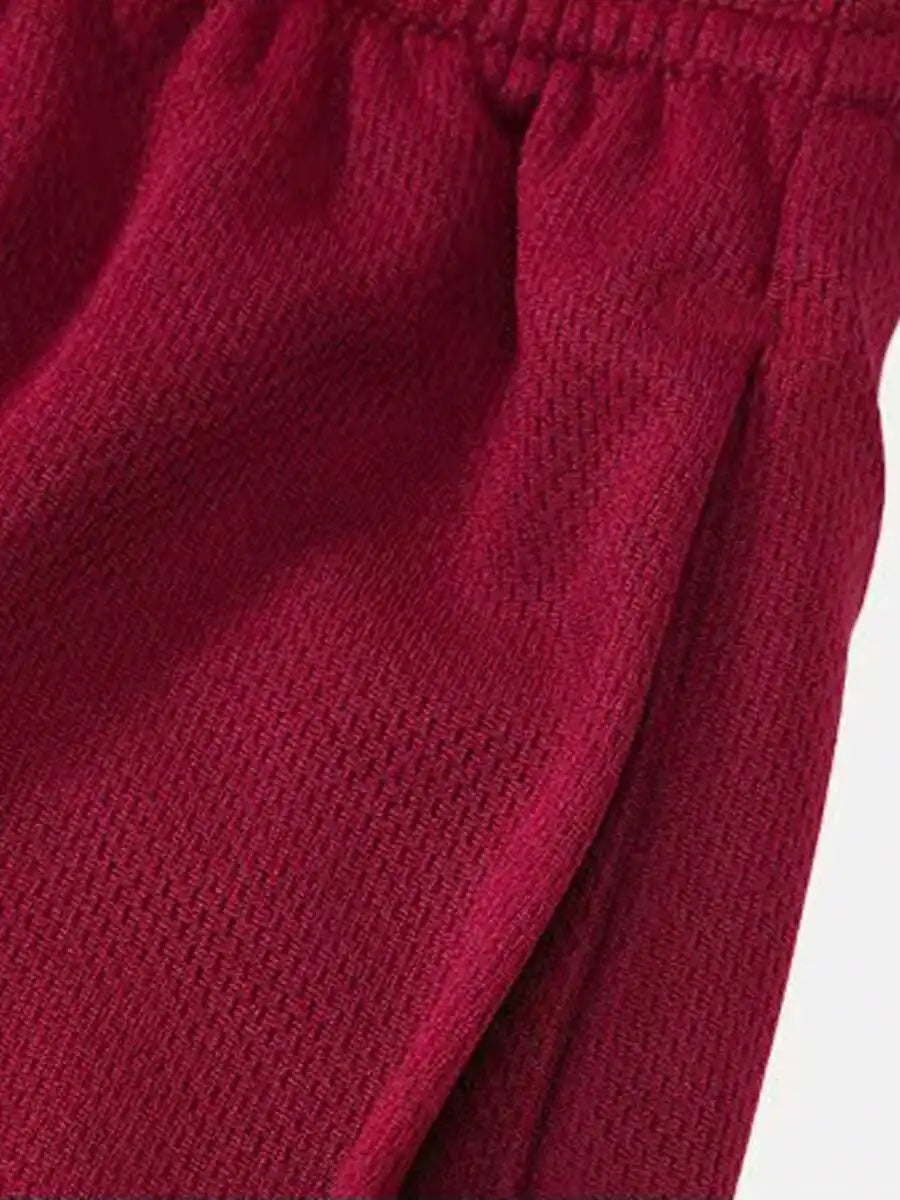 Men's Quick Dry Sports Shorts Set With Pockets Knit Fabric 5 Pack