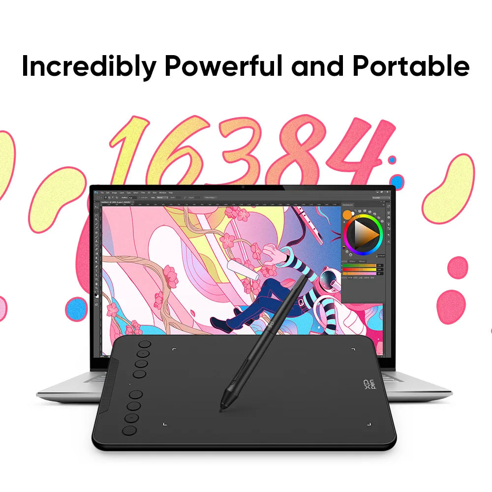 XPpen Deco Mini7V2 Pen Tablet With Tilt And 16384 Levels