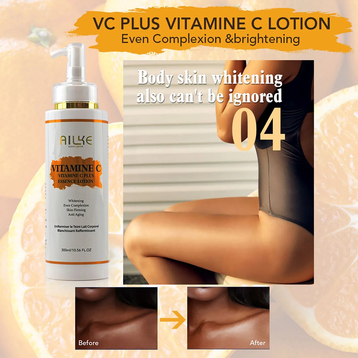 KYLIEFIT Vitamin C Whitening Serum For Dark Spot Brightening