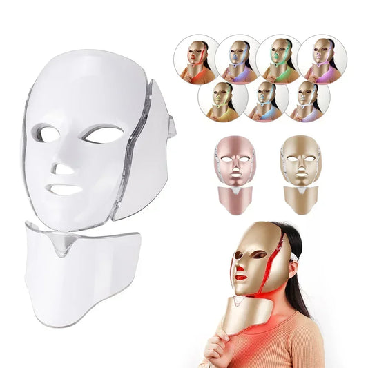 Iebilif LED Face Mask for Anti-Aging Skin Rejuvenation