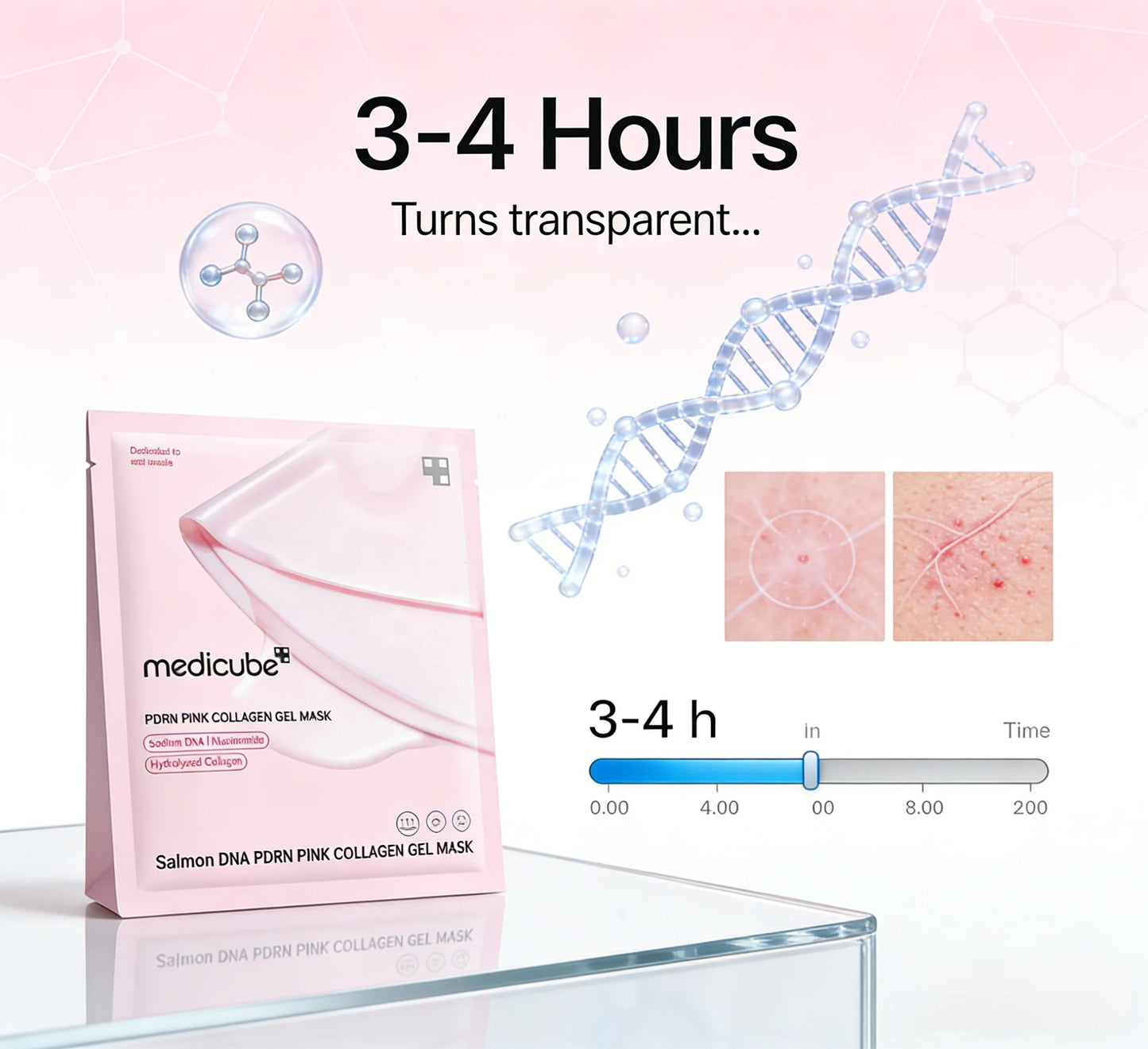 Medicube PDRN Collagen Gel Mask Overnight Hydration and Firming