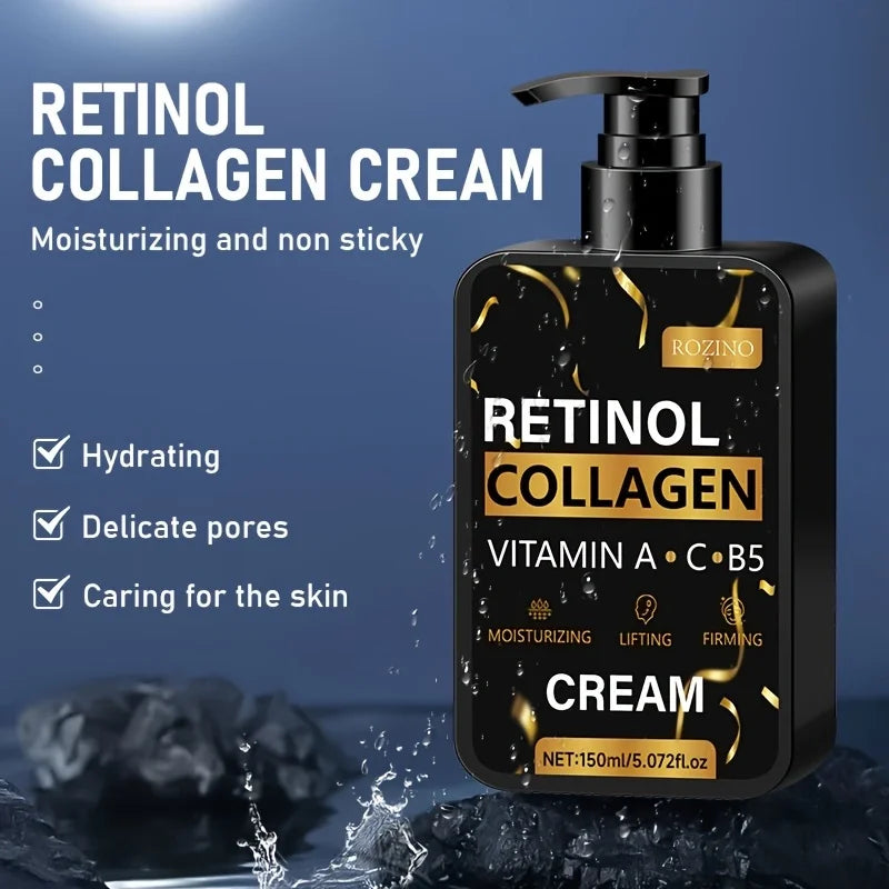 Retinol Collagen Face Cream With Vitamin C B5