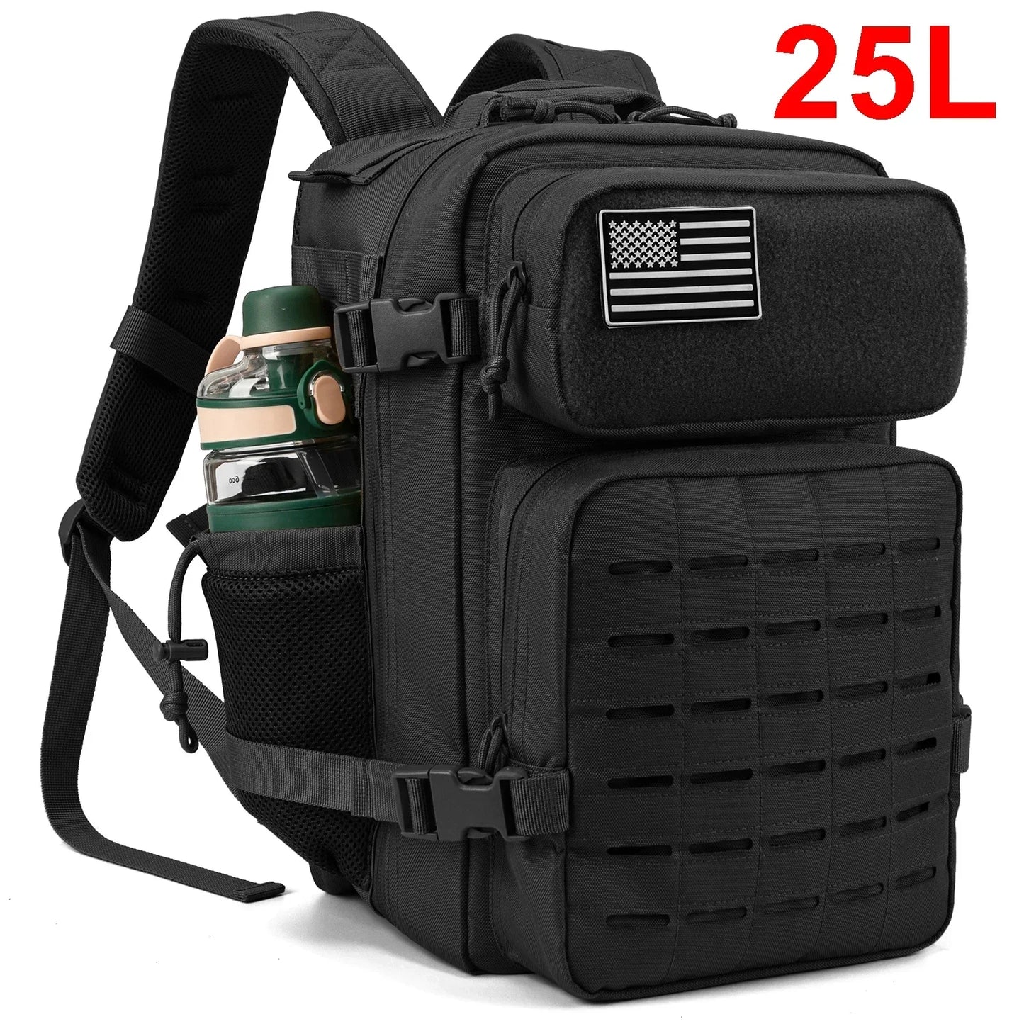 ReFire Gear Tactical Backpack For Men And Women Water Bottle