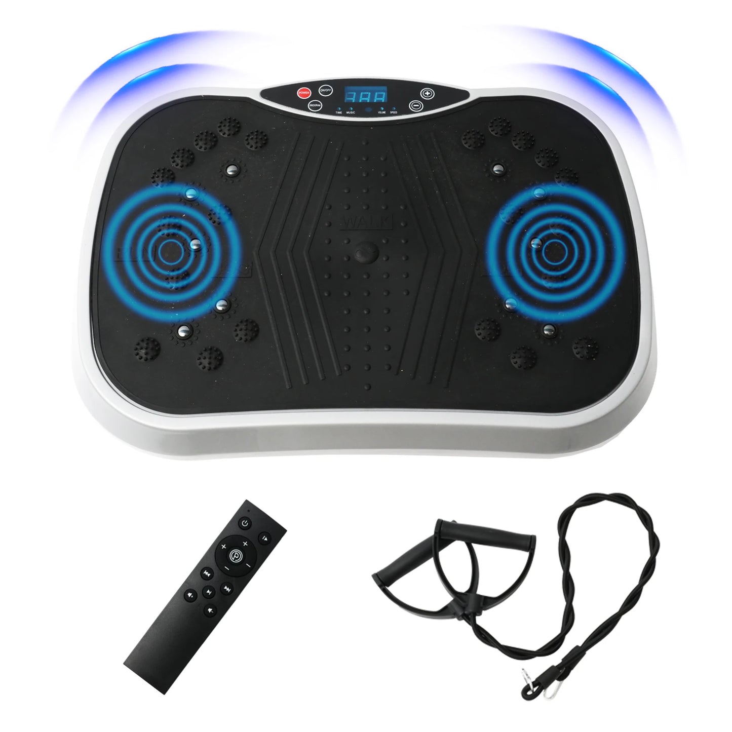 Vibration Plate Exercise Machine With Bluetooth Remote For Body Workout