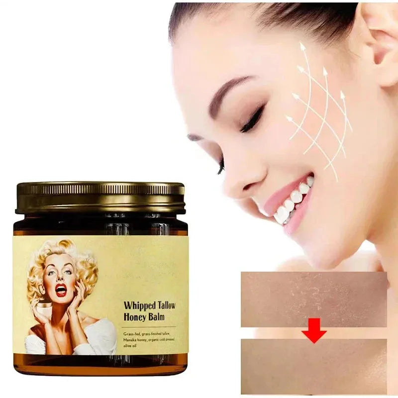 SADOER Beef Tallow And Honey Balm Moisturizing Face Cream