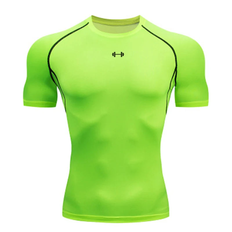 Quick Dry Men Sports T Shirt For Running And Training