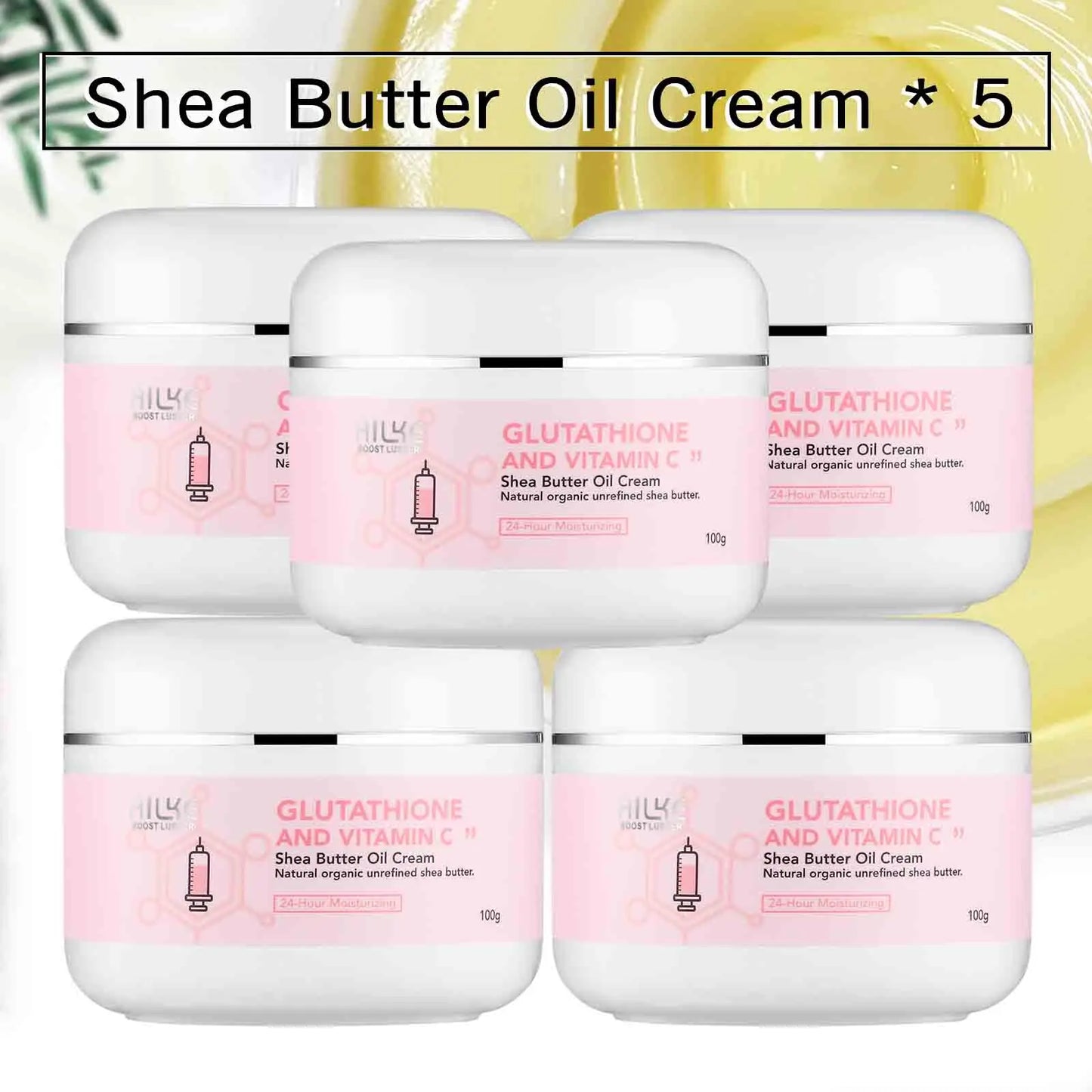 AILKE Organic Shea Butter Oil Whitening Cream Brightening Moisturizing