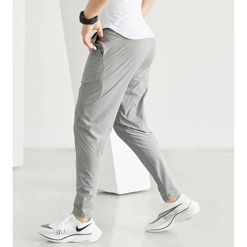 Men's Running Pants Quick Dry Tracksuit Trousers Gym Fitness